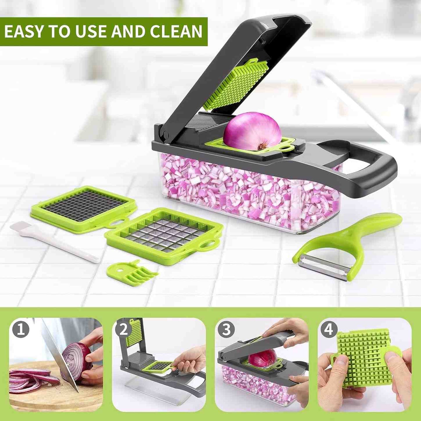 14 in 1 Vegetable Cutter for Home Cooking for Everyday Meals