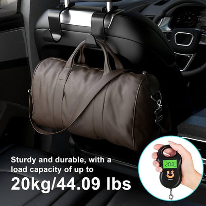 Set of 4 Car Seat Back Hooks