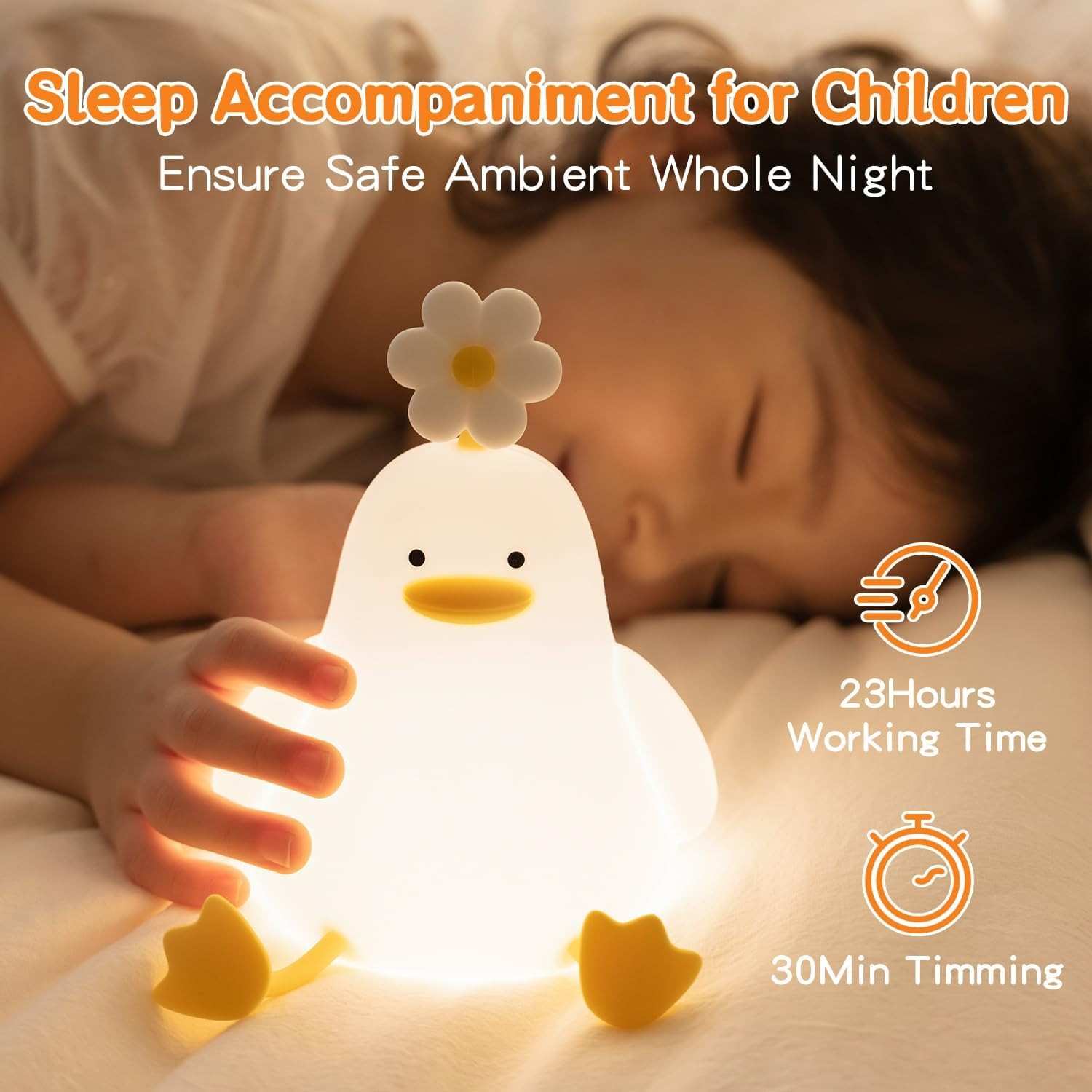 Cute Touch Sensor (Duck&Panda&Rabbit) LED Night Light