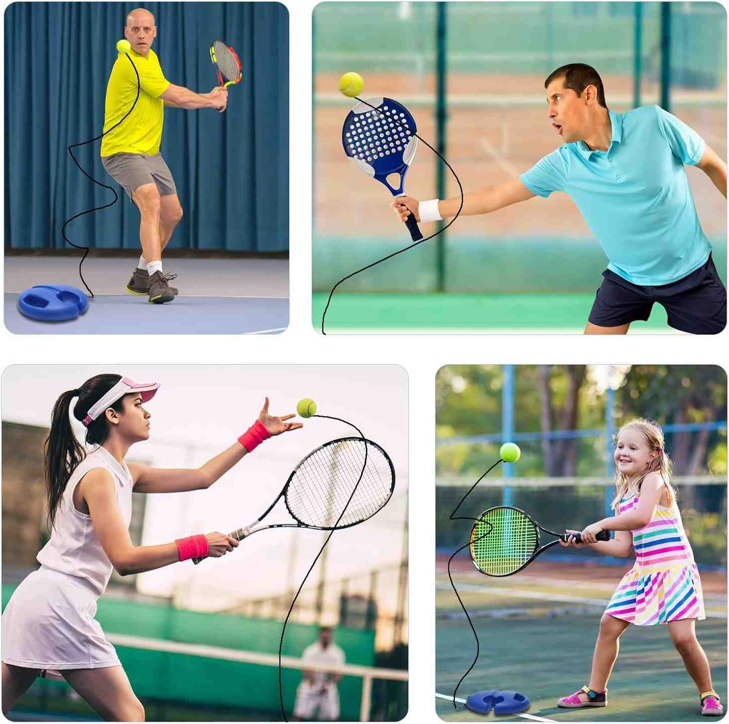 Self-Training Tennis Rebounder