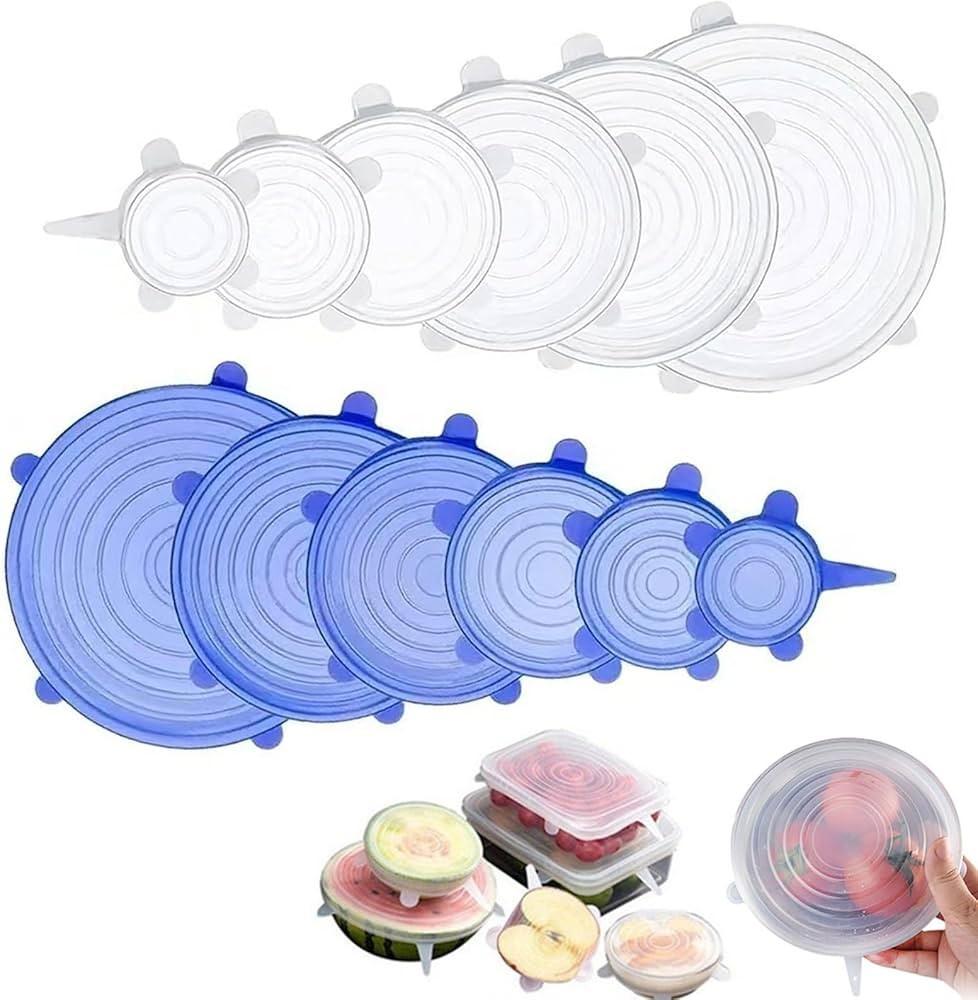 Reusable Silicone Stretch Lids (6 sizes)