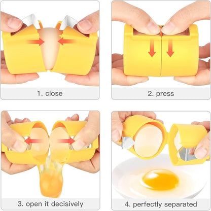 Set of 2 Egg Separator Tools (2 PCS)
