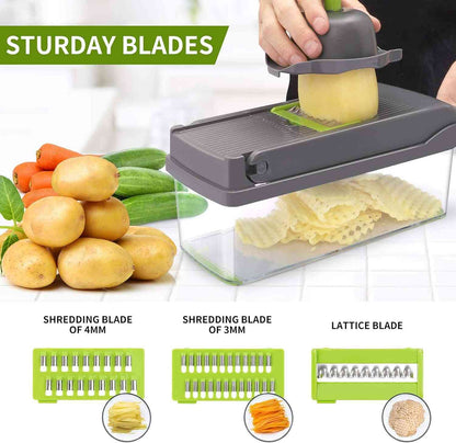14 in 1 Vegetable Cutter for Home Cooking for Everyday Meals