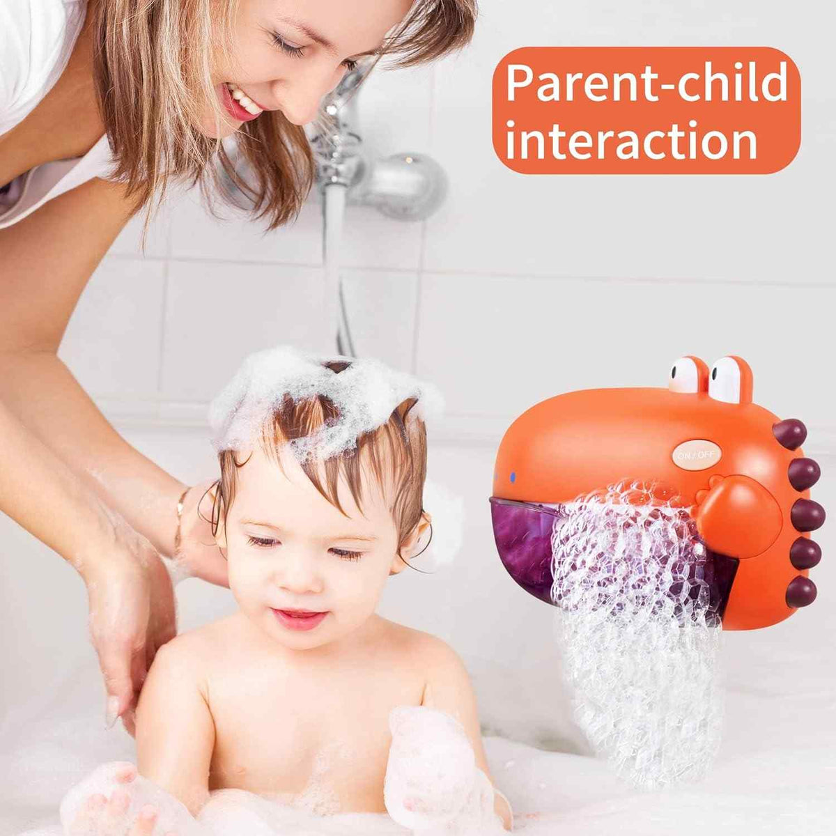 Dino Bubble Bath Machine