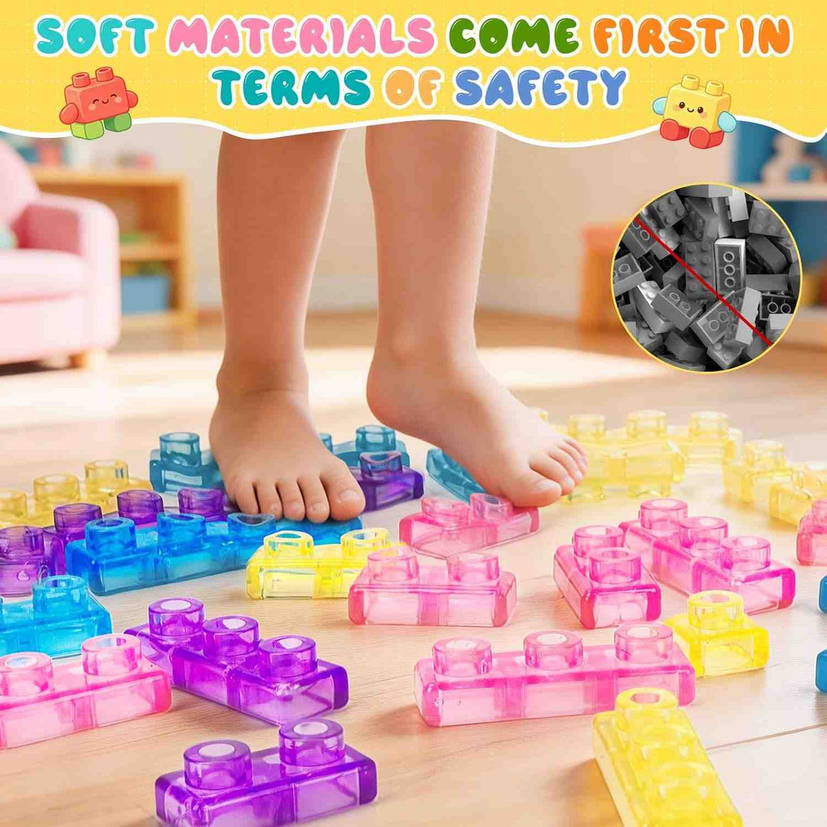 Gummy Blocks For Kids (16pcs)