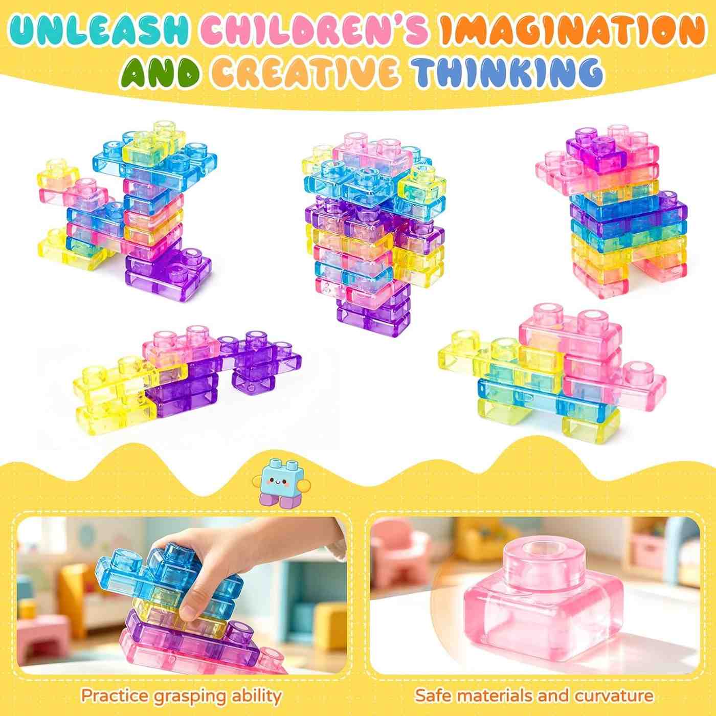 Gummy Blocks For Kids (16pcs)