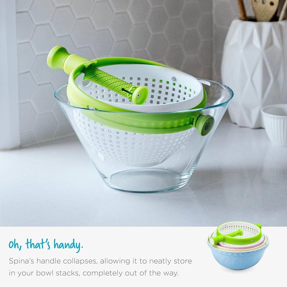 Manual Salad Spinner with Handle