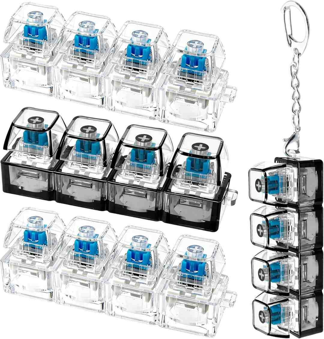 Keyboard Keycap Keychain (Fidget Style)