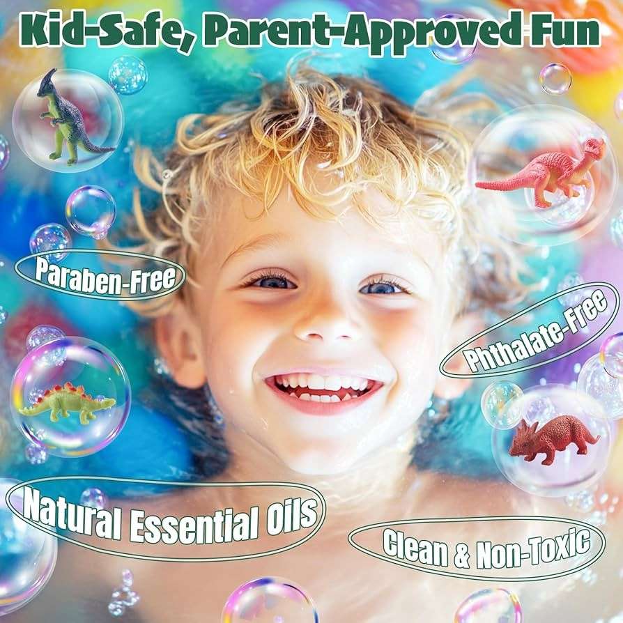 Dinosaur Surprise Bath Bombs