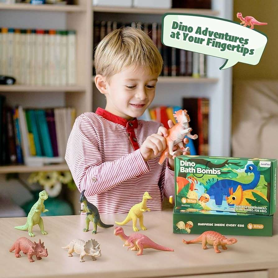 Dinosaur Surprise Bath Bombs