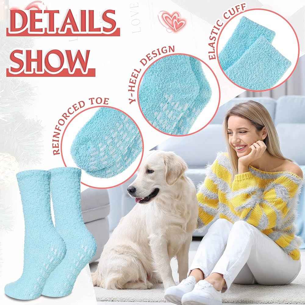 Cozy Fluffy Grip Socks