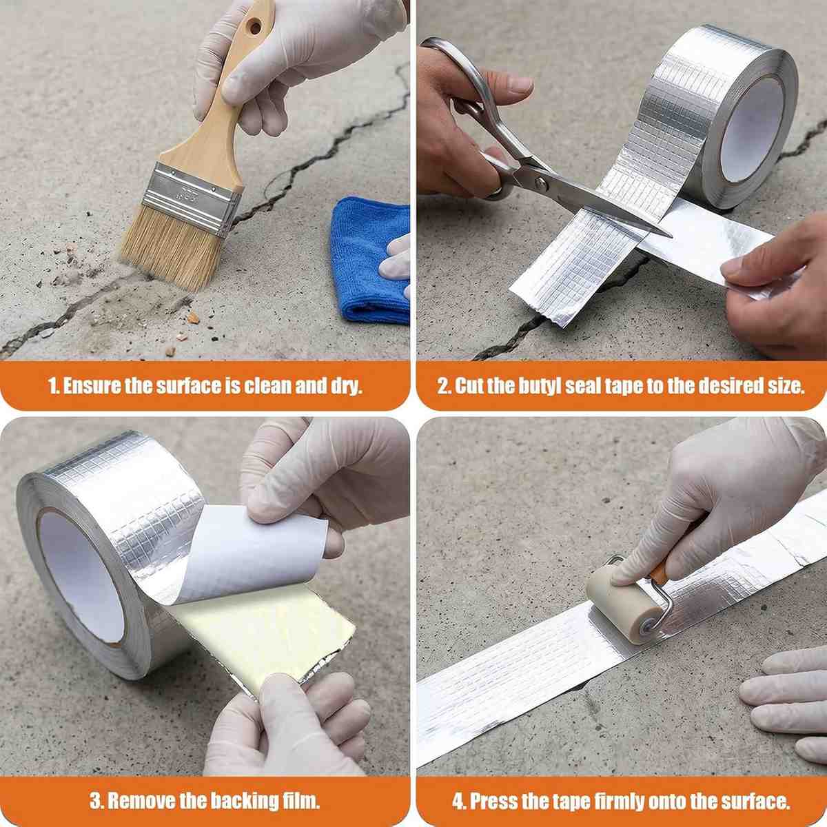 Set of 2 Butyl Waterproof Tape (2 Pcs)