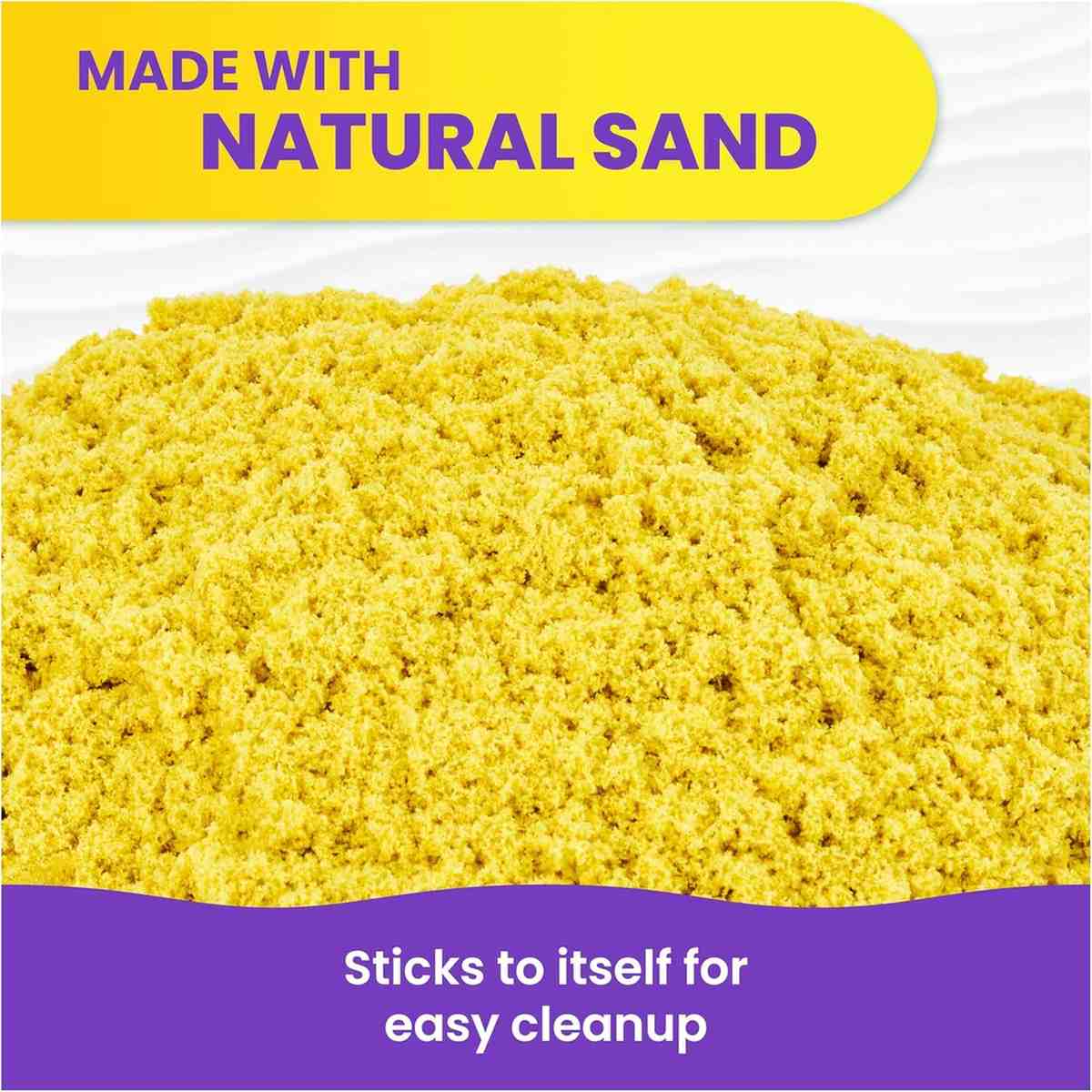 Non-Toxic Magic Sand & Clay