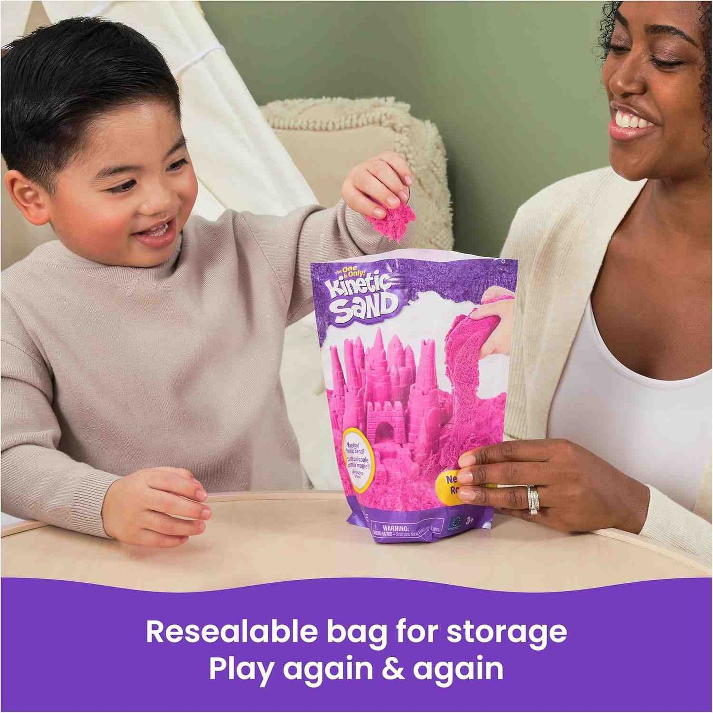 Non-Toxic Magic Sand & Clay Play Set