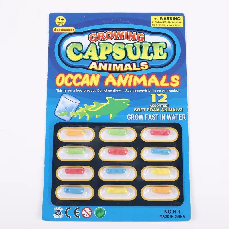 Magic Grow Capsules - Surprise Animal Pack (12 pcs)
