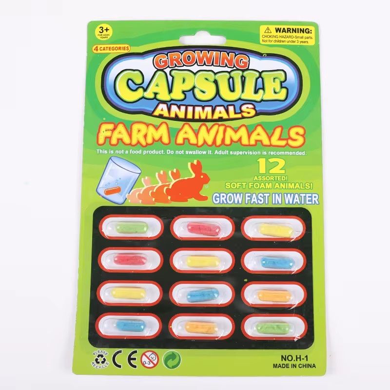 Magic Grow Capsules - Surprise Animal Pack (12 pcs)