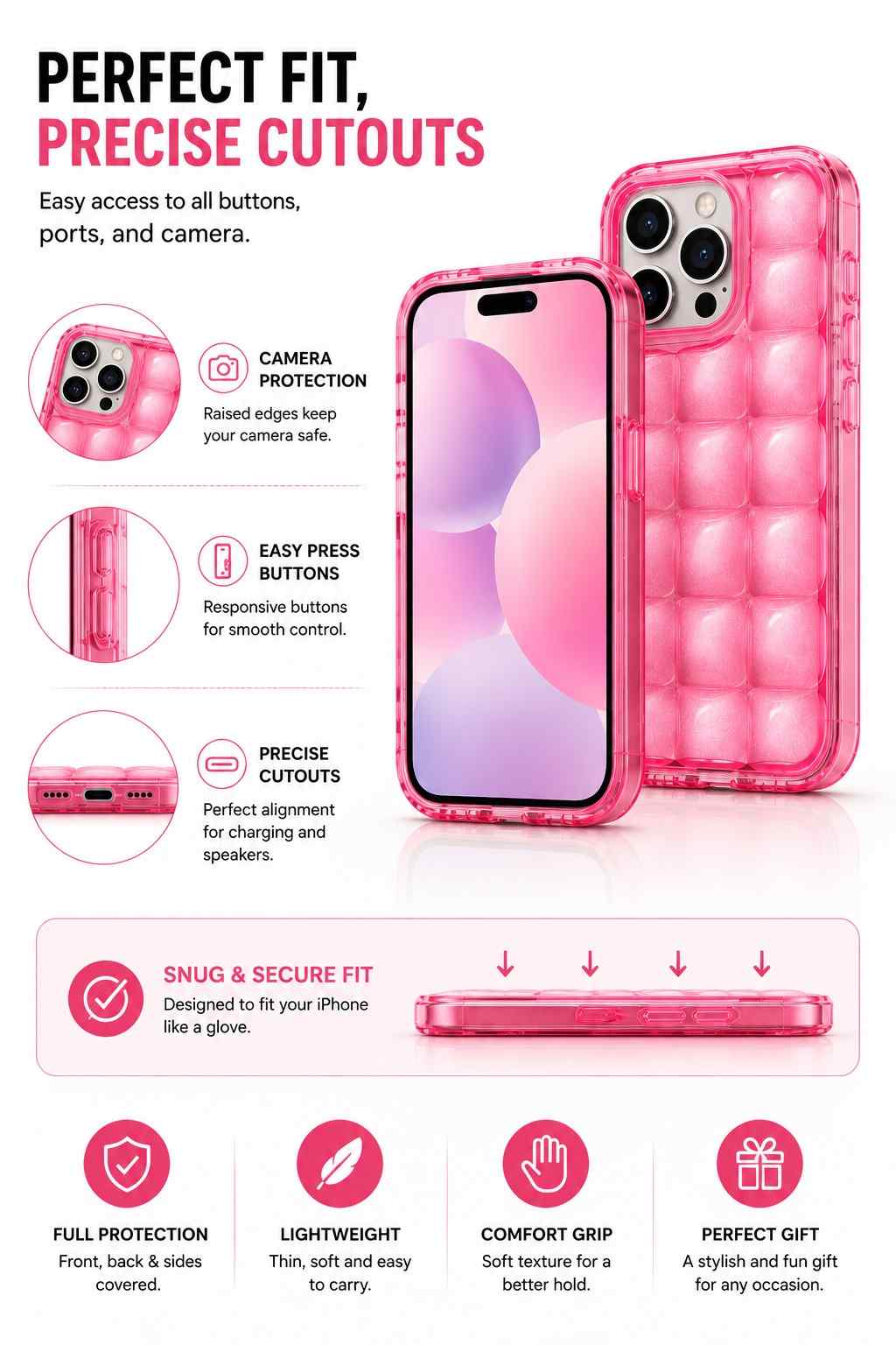 Bubble Squishy Phone Case