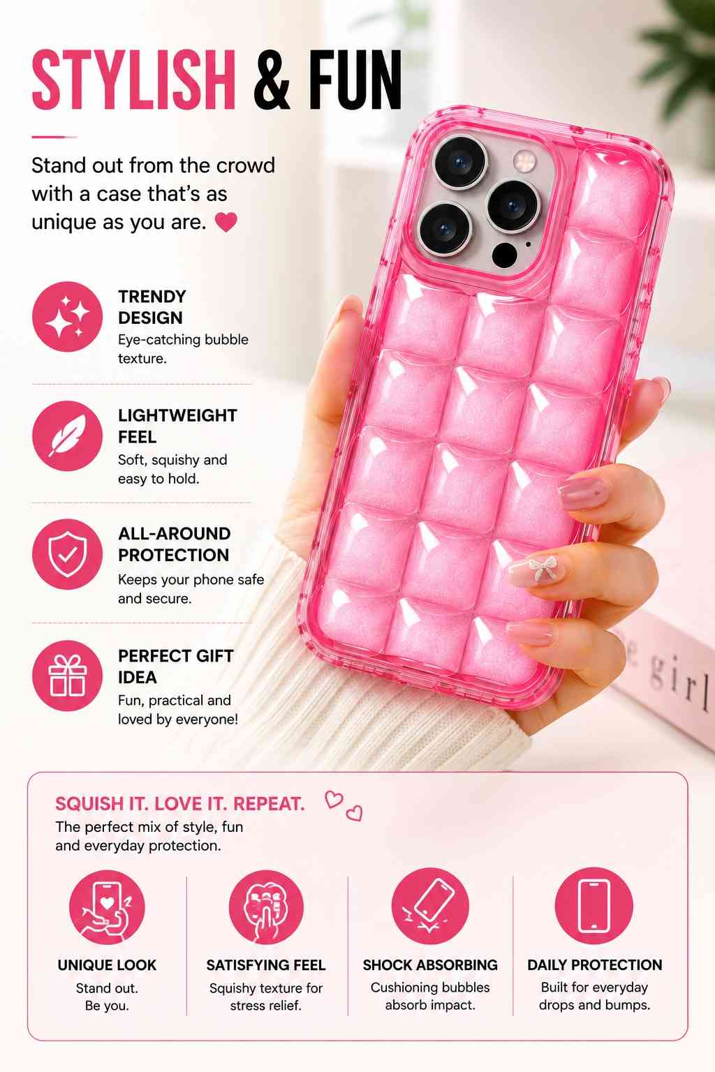 Bubble Squishy Phone Case