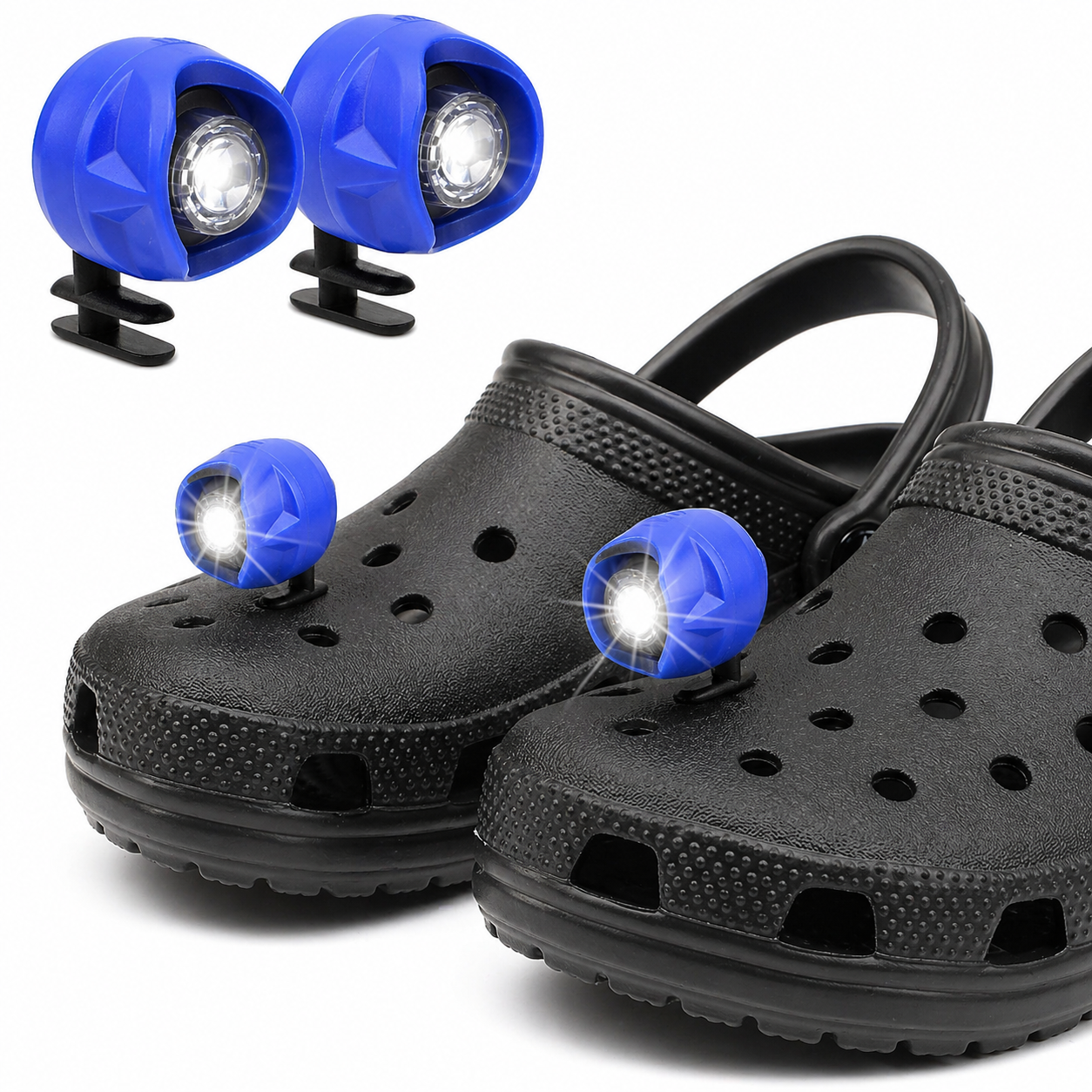 Set of 2 Mini LED Crocs Lights (2 PCS)