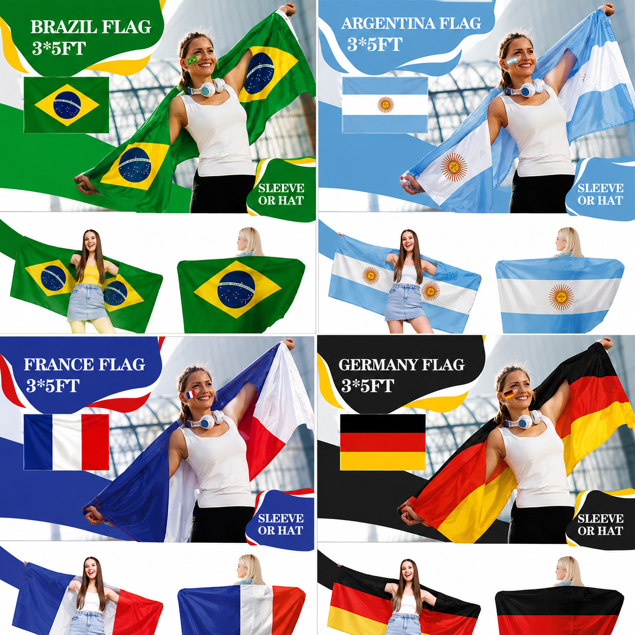 Flag Cape World Cup