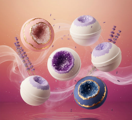 Crystal Romantic Bath Bombs – 6pcs Set