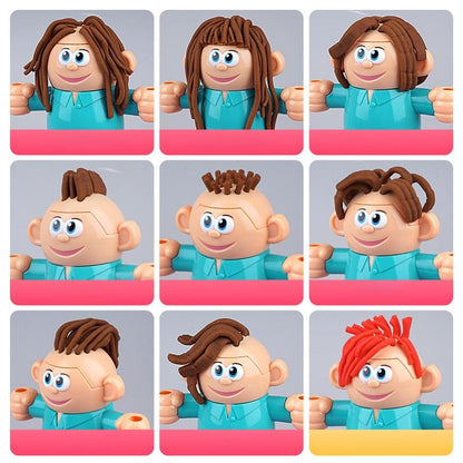 Funny Hair Salon Clay Play Set with Molds