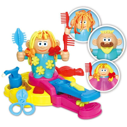 Funny Hair Salon Clay Play Set with Molds