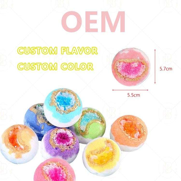 Crystal Romantic Bath Bombs – 6pcs Set