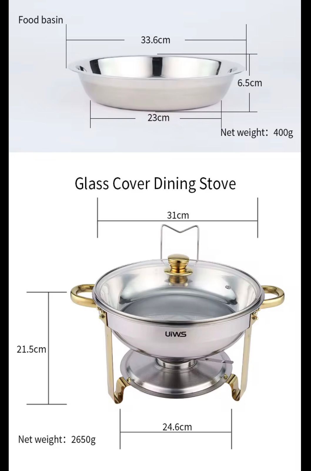 Luxury Chafing Dish – Keep Your Food Warm for Guests