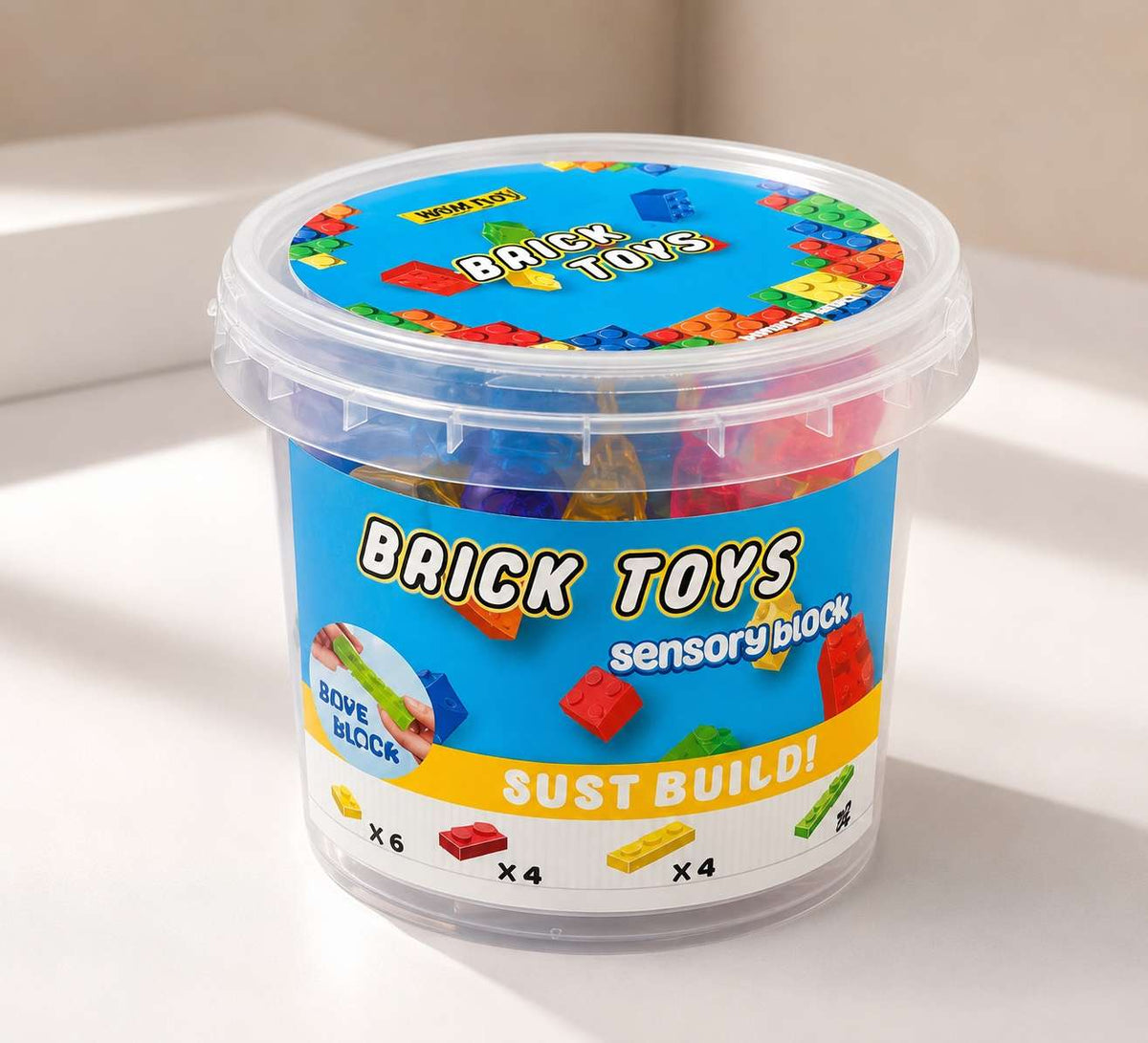 Gummy Blocks For Kids (16pcs)