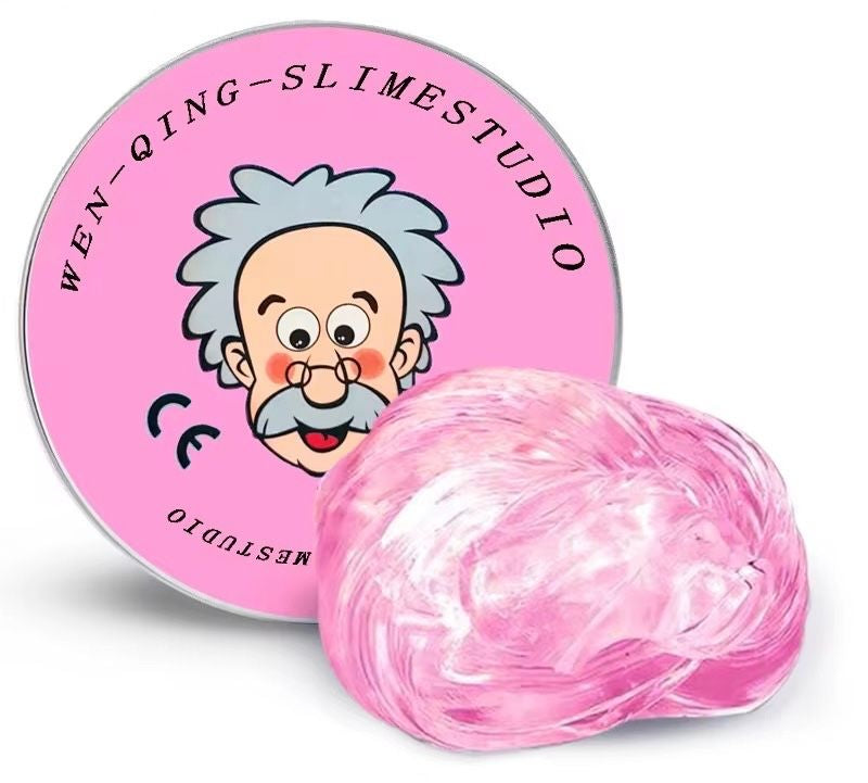 The Viral Crystal Clear Slimes(4pcs: Blue+Green+Pink+Purple)