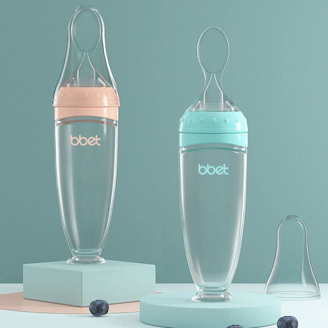 bbet Brand Baby Silicone Spoon Feeding Bottle