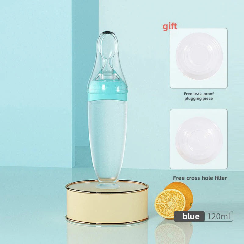 bbet Brand Baby Silicone Spoon Feeding Bottle