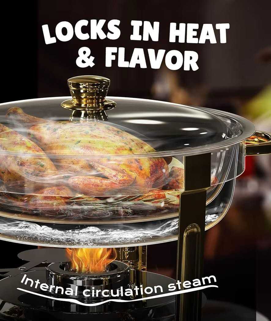Luxury Chafing Dish – Keep Your Food Warm for Guests