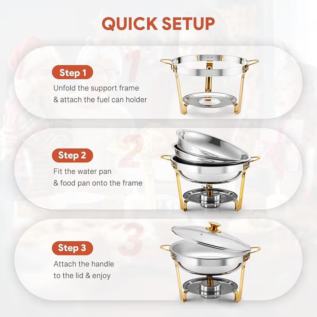 Luxury Chafing Dish – Keep Your Food Warm for Guests