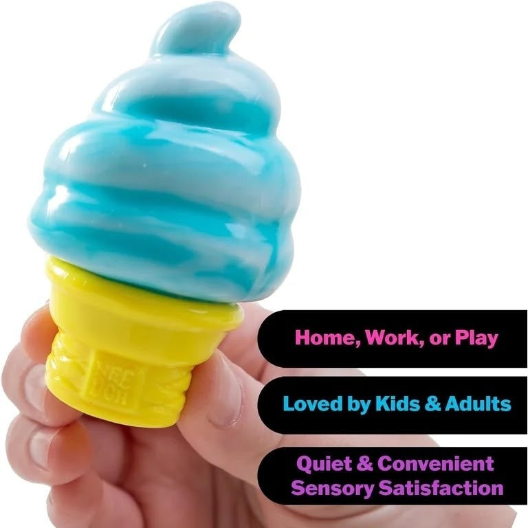NeeDoh® Nice Cream Cone Squishy