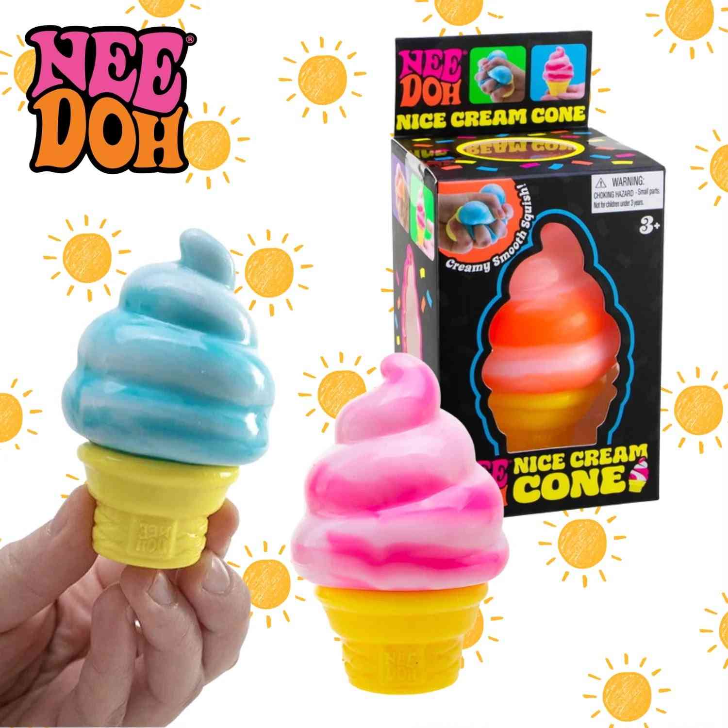 NeeDoh® Nice Cream Cone Squishy
