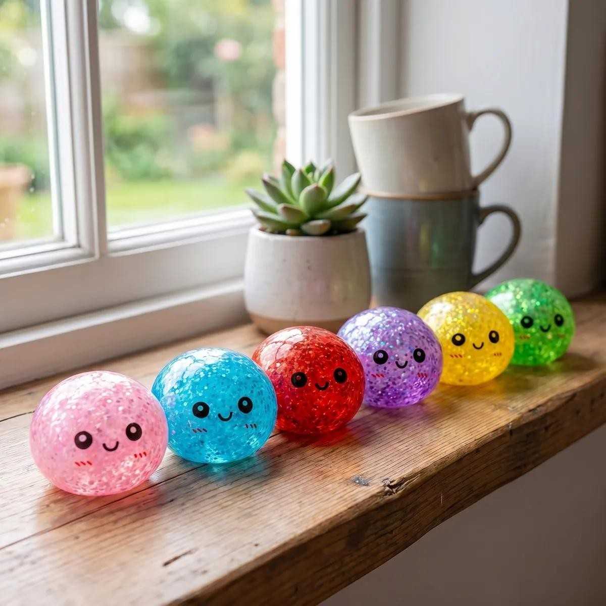 Set of 2 Mini Surprised Dumpling Squishy (2 pcs)