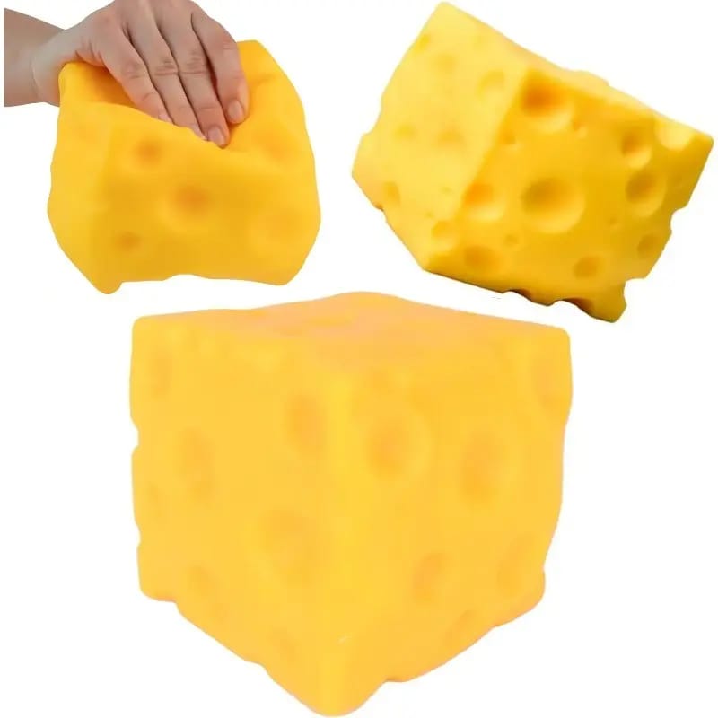 Giant Cheese Squishy Toy