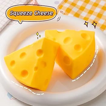 Giant Cheese Squishy Toy