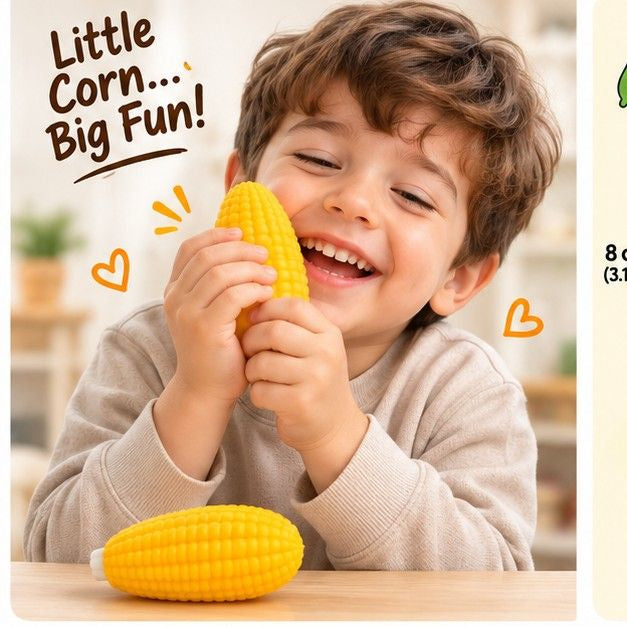 Set of 2 Mini Corn Squishy (2 pcs)