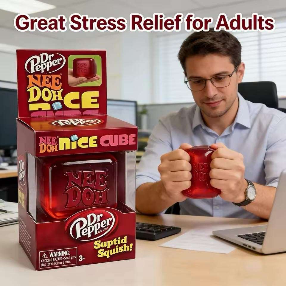 NeeDoh® Dr Pepper Nice Cube