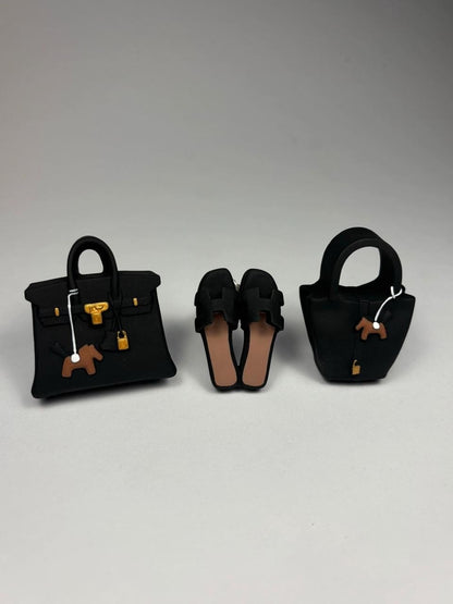 Set Of Hermès Mini Bag and Slipper (1 bag and 1 slipper)