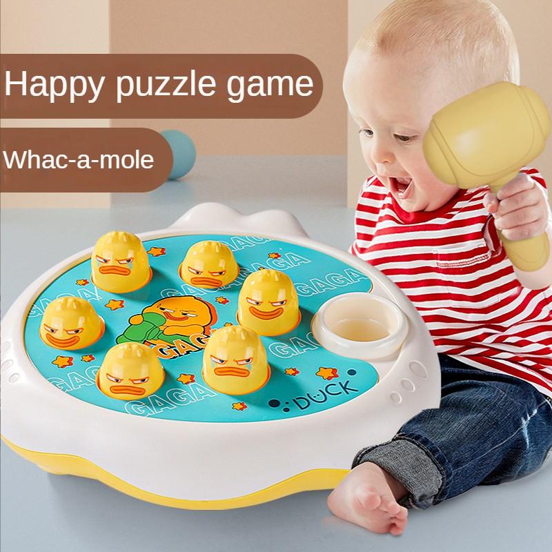 Duck Interactive Toy with Hammer