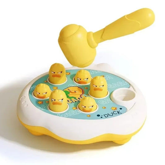Duck Interactive Toy with Hammer