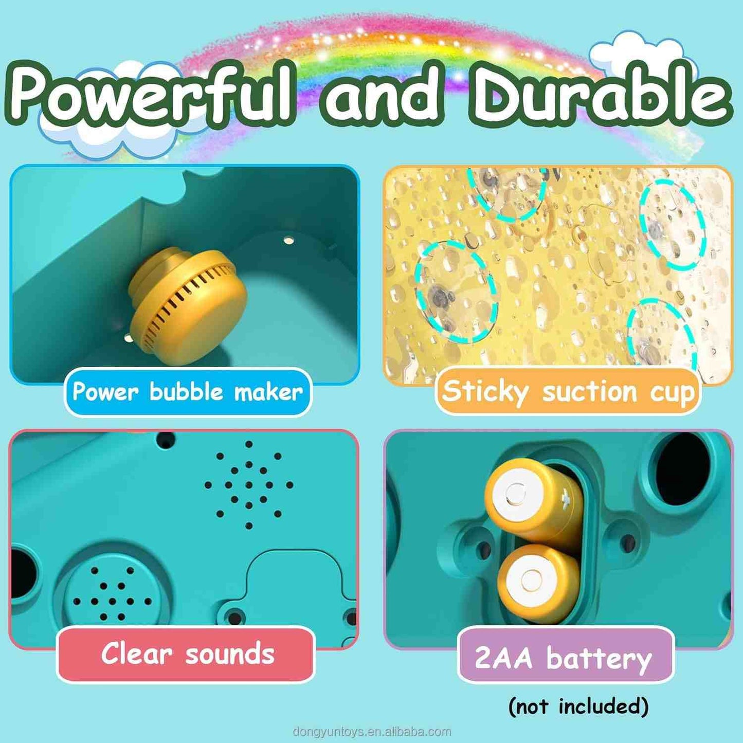 Baby Bath Bubble Machine with Music (Dinosaur Design)
