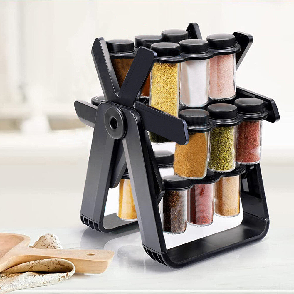 Rotating Spice Organizer Rack
